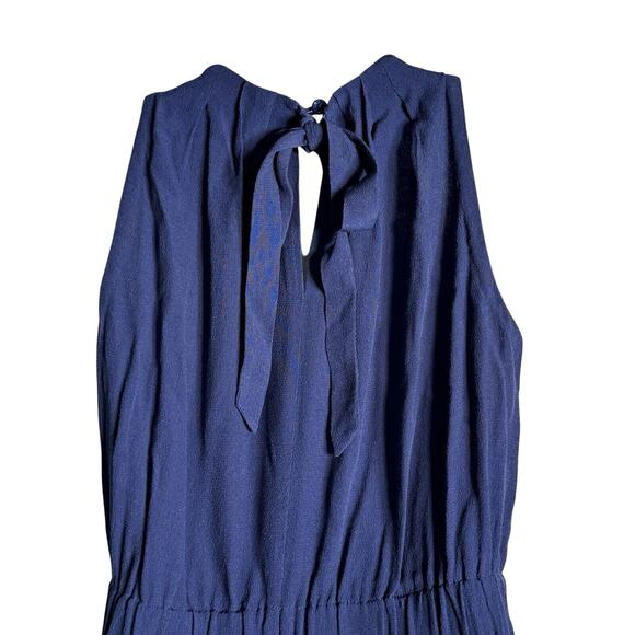 Kate Spade Carlie Elastic Waist Crepe Sheath Dress Blue Size 2 - Picture 6 of 9